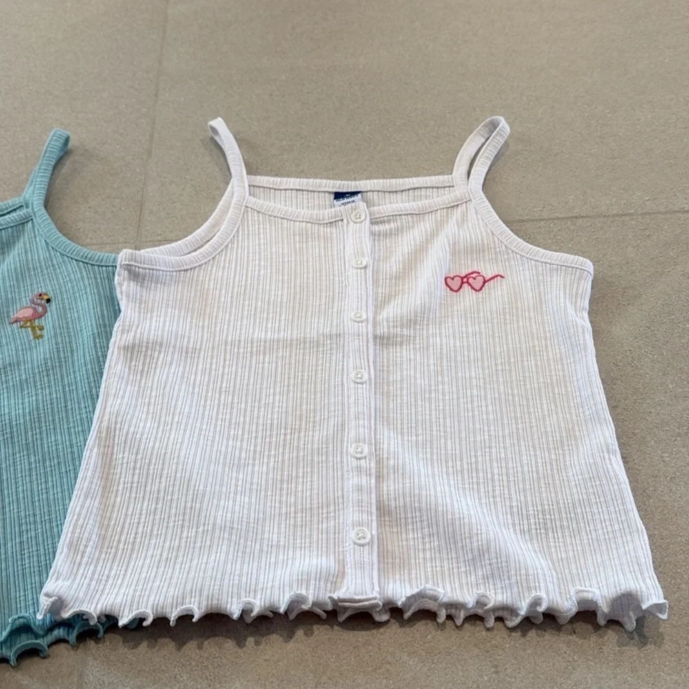 Old Navy Girls Ribbed Tanks (2pk)! NWOT